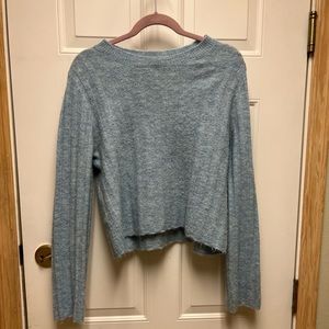 Fuzzy Blu Sweater